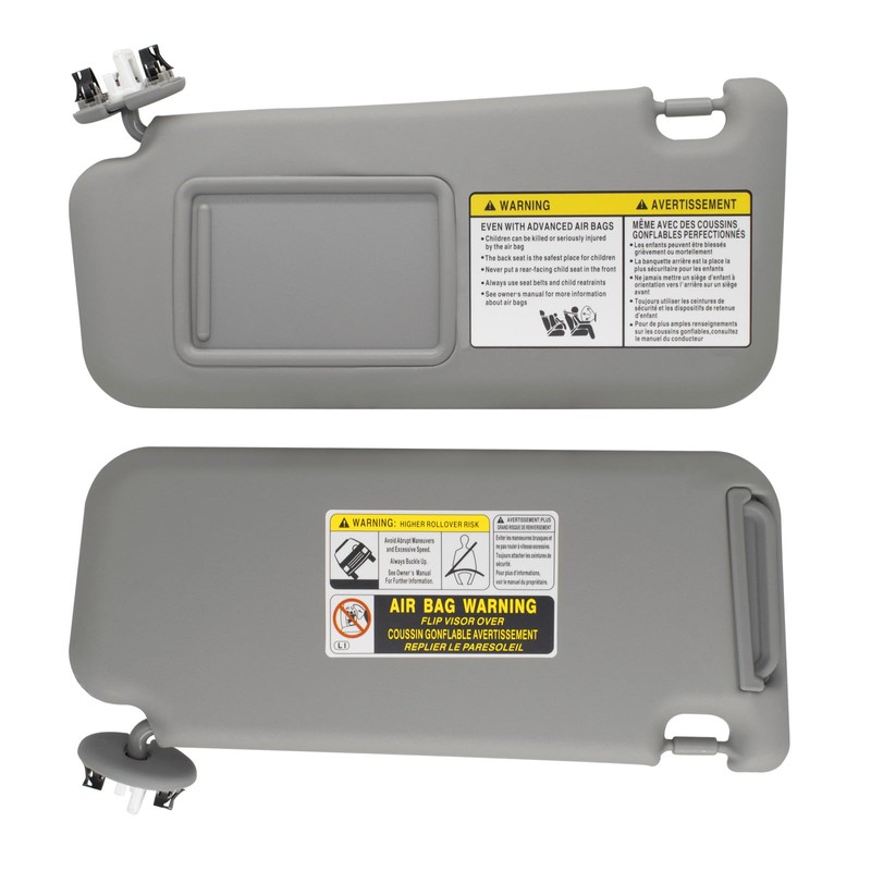 Driver Left Side Sun Visor Compatible with Toyota RAV4 2006