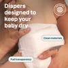 ATTITUDE Eco-Conscious Disposable Diapers, EWG Verified, Size 1/Newborn (< 9