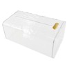 Ciieeo Bathroom Tissue Box Wall-Mounted Storage Holder Tissue Dispenser for