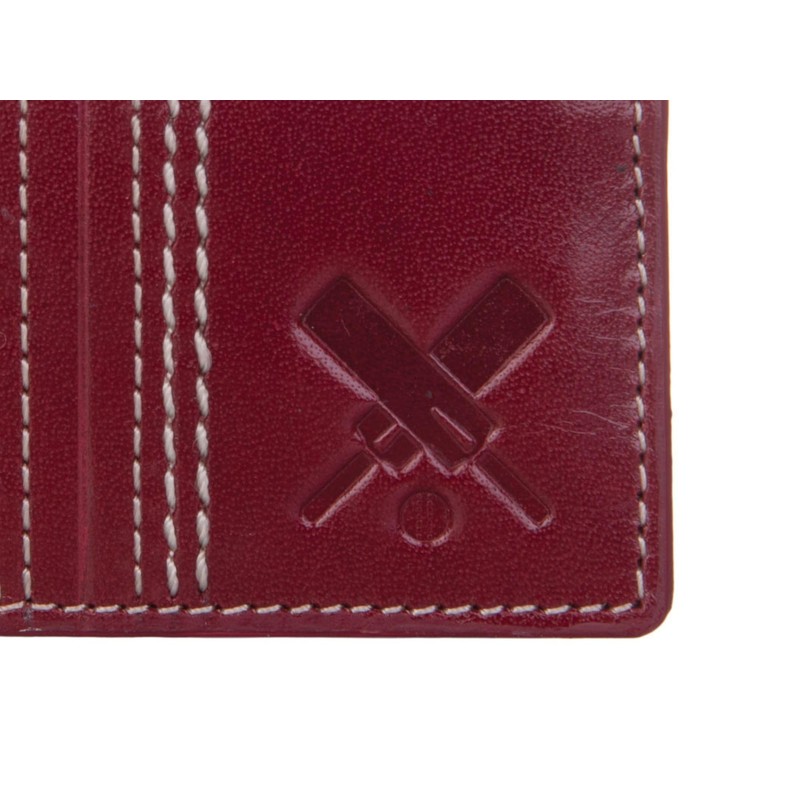 Mala Leather Edgbaston Cricket Ball Soft Leather RFID Card Holder