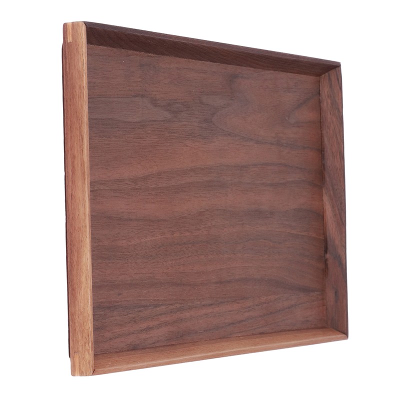 Walnut Wooden Tray Rectangle Serving Tray Tenon Structure Chinese For