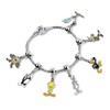 Silver Charm Bracelet 19cm