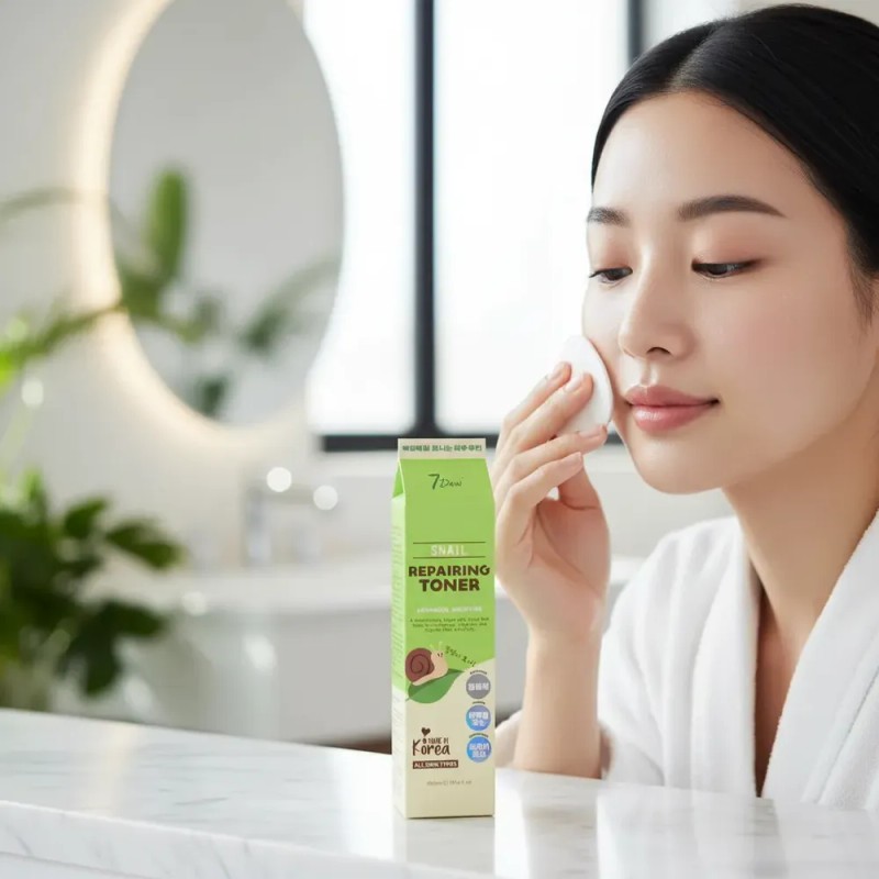 7 Dew - Tónico Facial Reparador Baba De Caracol 7