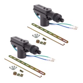 Carviya 2 Pack Universal Car Auto Heavy Duty Power Door Lock Actuator Motor Professional 2 Wires DC 12V Auto Central Locking System Motor