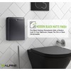 Alpine Sanitary Napkin Receptacle – Wall Mounted Tampon Holder For