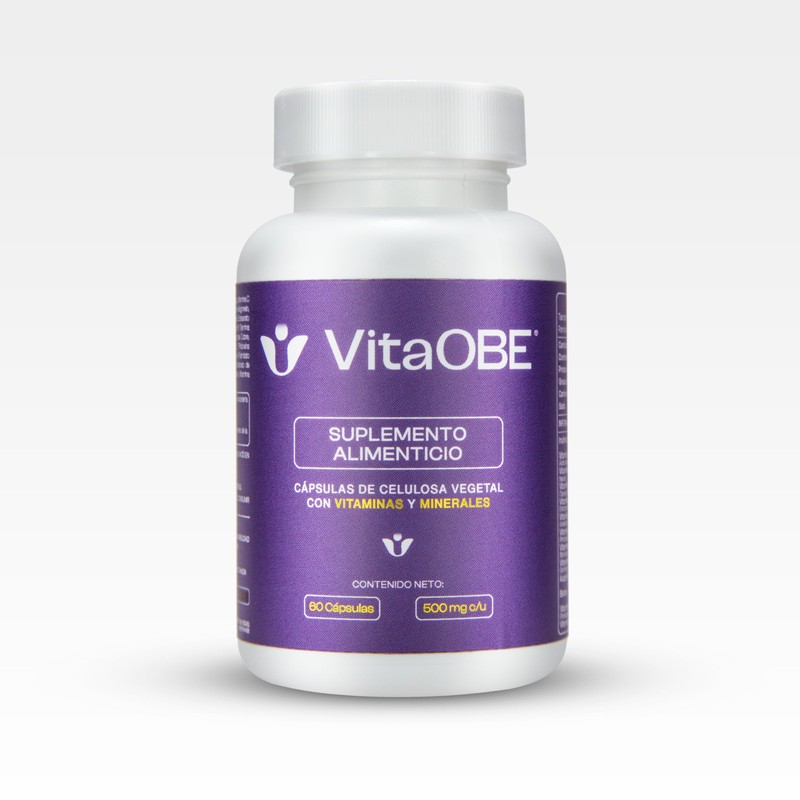 Multivitamínico con Minerales 60 Cápsulas de Celulosa Vegetal