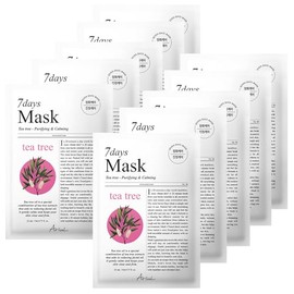 Ariul Mascarilla Coreana 7 Days Mask Heartleaf P  Mascarilla Facial Coreana Calmante E Hidratante Con Pantenol Y Ceramida, Hidratante Y Calmante,...  
