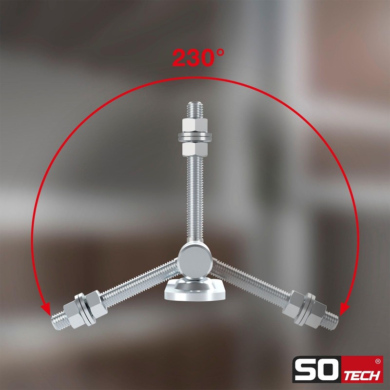 SOTECH Gate Hinge Diameter 24 mm M12 x 96 mm