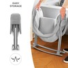 Kinderkraft LOVI Travel Bassinet for Baby, Portable Folding Baby Bed