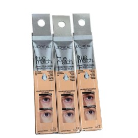 L'Oréal 3 L'Oreal Paris True Match EyeCream in a Concealer 0.4 fl oz n3-4 light clair