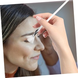 Healeved 2pcs Fan Eyelash Brush for Makeup Application Eyebrow and Lower Lash Tool for Precise Makeup Multi-use Design for Easy Eye Line and Face Shaping