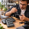 25-in-1 Precision Screwdriver Set – 24 CR-V Steel Bits with