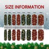 Christmas Nail Polish Strips, DANNEASY 5 Sheets Nail Stickers Full