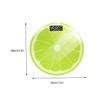 SHOWERORO 1Pc Lemon Design Body Weight Scale Creative Electronic Weighing