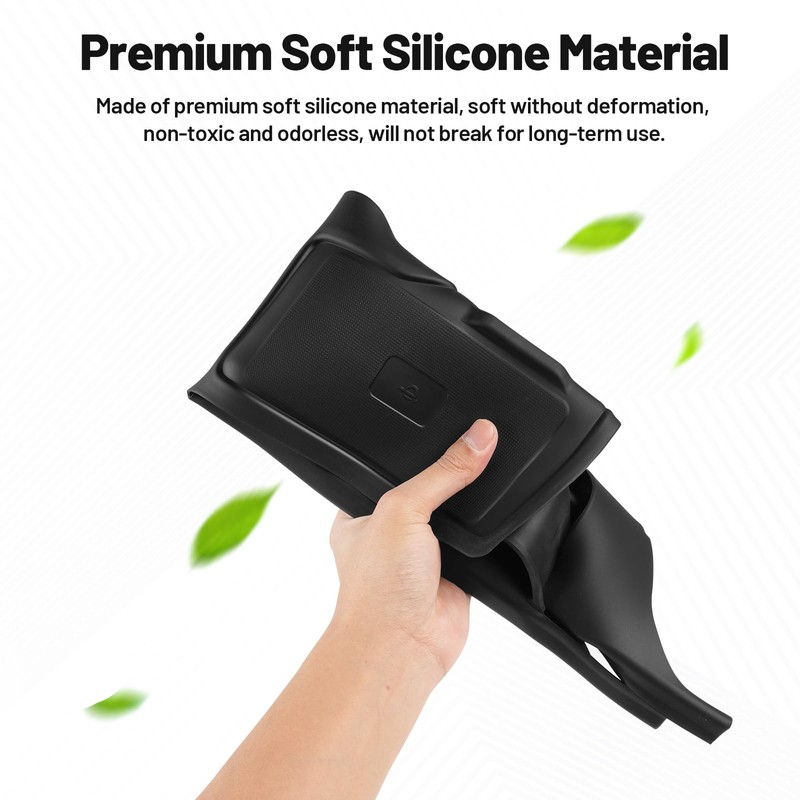 Canvcle Center Console Panel Silicone Storage Box for 2024-2025 2026