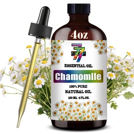 Chamomile Essential Oil (4 oz / 120 ml) – Chamomile Oils for diffusers, humidifiers, Home Baths, Cleaning Products, Yoga, DIY Soaps and DIY Scented Candles