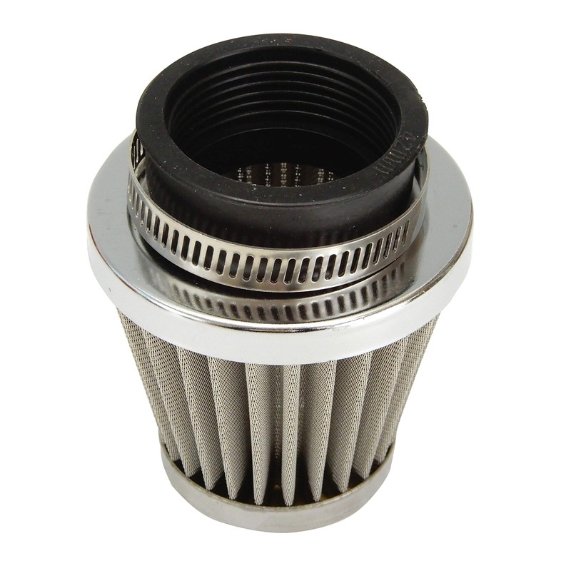 Ager Stainless Steel Power Filter, 1.7 inches (42 mm), Universal