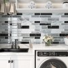 FunStick Marble Peel and Stick Backsplash for Kitchen 12"x12" Removable