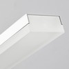 ZUZITO 48 inch Chrome Bathroom Light Over Mirror Dimmable Modern