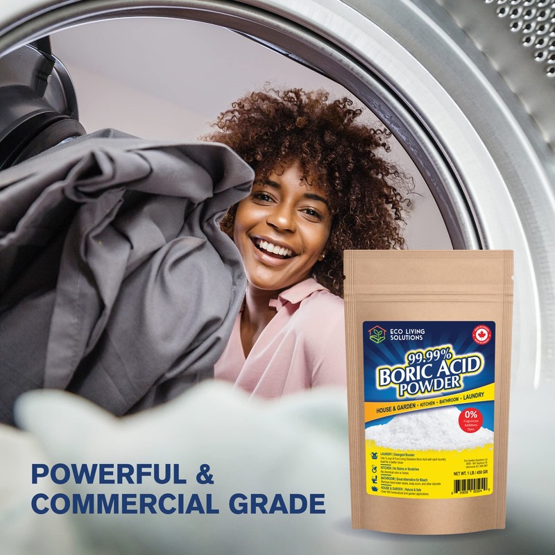 Eco Living Solutions - 99.99% Boric Acid Powder | Horticultural