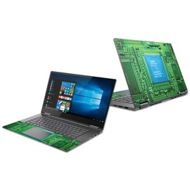MightySkins Skin Compatible with Lenovo Yoga 730 13" (2018) - Circuit Board | Protective, Durable, and Unique Vinyl Decal wrap Cover | Easy to Apply, Remove, and Change Styles | Made in The USA