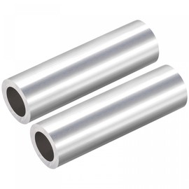 sourcing map 6063 Aluminum Round Tube 30mm OD 20mm Inner Dia 100mm Length Pipe Tubing 2 Pcs