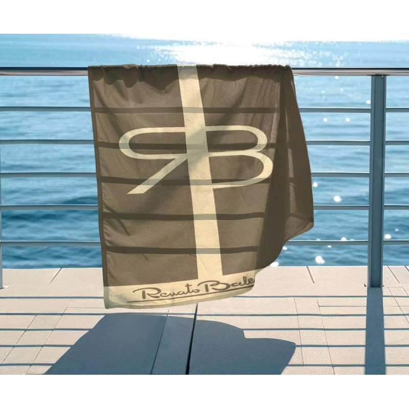 Renato Balestra Microfibre Beach Towel, Pack of 3, Multicoloured (Fango