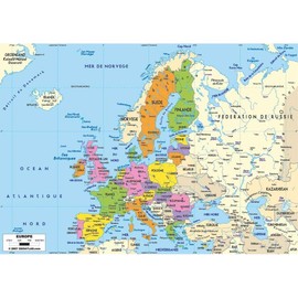 Carte d'Europe: Geography