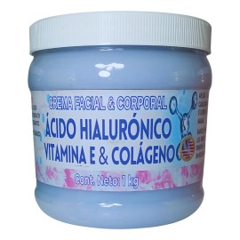 Crema De Colágeno, Vitamina E, Ácido Hialurónico Con Filtro Mixta Día/noche