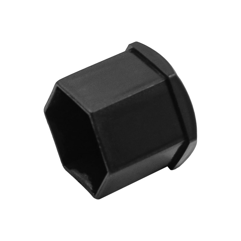 NUZAMAS 20Pcs Wheel Nut Caps 21mm Black Wheel Nut Covers