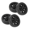 4Pcs Luggage Wheel Suitcase Wheels Universal Wheel Caster Wheel PVC