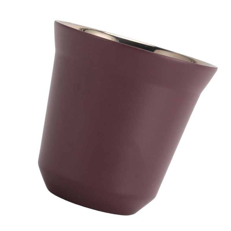 Double Wall Stainless Steel Demitasse Cup Coffee Cup Reusable Stackable