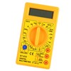 DT-832 Handheld Pocket Digital Multimeter Voltage Current Tester with BuzzerYellow