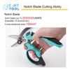 C.JET TOOL 8" Stainless Angle Type Electrician Scissors Heavy Duty