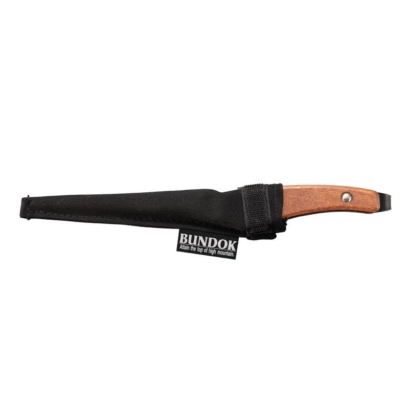 BUNDOK BD-406 Tongs with Cover, Stainless Steel, 9.4 inches (24