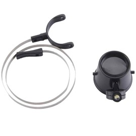 Rongon Hands Magnifying Glass 15X Small Loupe Magnifying Lens with Lights Jewelry Loop Magnifier Illumination Jewelers Eye Loupes for Reading Watch Repair Watchmakers Crafts