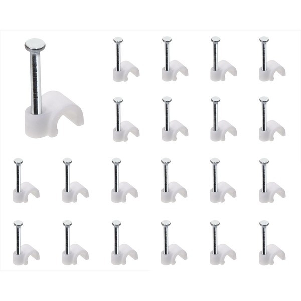 Mini Skater Ethernet Cables Wire Clip with Steel Nail for