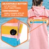 SUN CUBE Kids Changing Robe Surf Poncho, Kids Beach Towels,