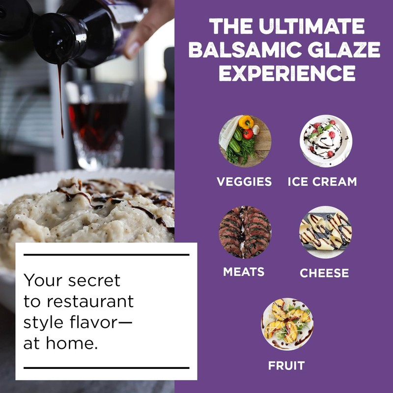 Nonna Pia’s Cabernet Merlot Balsamic Glaze - IGP Certified Balsamic