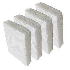 PUREBURG 4-Pack Replacement Humidifier Wick Filters Compatible with Relion WF813 Relion RCM832 RCM832N RCM-832N DH832 DH-832 Duracraft DH-830 Honeywell HC832 Robitusin DH-832 ProCare PCCM-832N AC813