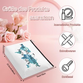 Birthday Gift for Women, Farewell Gift Colleagues, Gift Sister, Gift Christmas, Friendship Gifts, Gift Friend, Gifts Cosmetic Bag Courage Gift, Motivational Gifts, Cosmeticcase-auf Ins