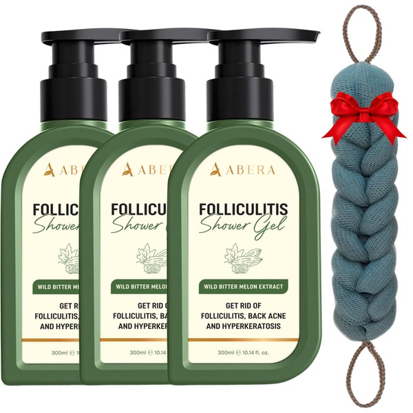 ABERA Folliculitis, BHA Shower Gel, High-Performance Folliculitis Body Wash, Wild