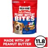 Milk-Bone Peanut Buttery Bites Soft Dog Treats with Real Peanut
