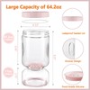 ZENS Pickle Jar with Strainer Flip, 64 oz Pickle Container