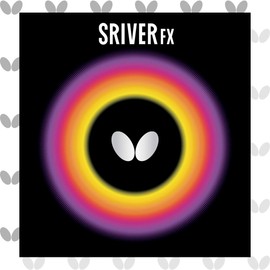 Butterfly 2.1 Sriver-FX Rubber, Red