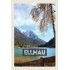 mrdeco Ellmau Austria Mountains Lake Metal Sign 12 x 18