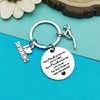 Dabihu Swim Keychain Gift Inspirational Swimmers Gift Swimming Lover Gift