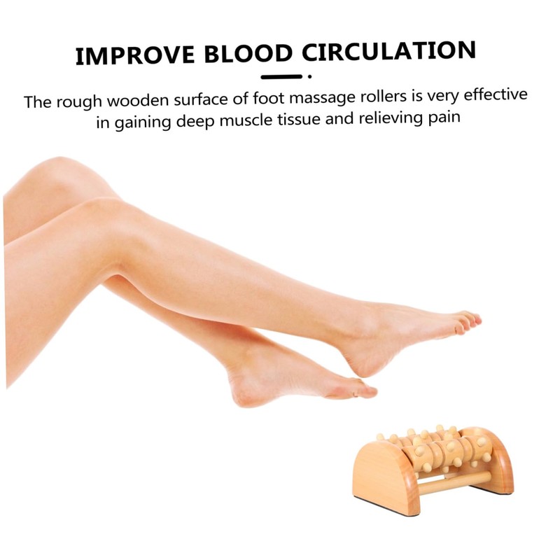 ORFOFE Foot Massager Roller Reflexology Tool for Deep Muscle Massage