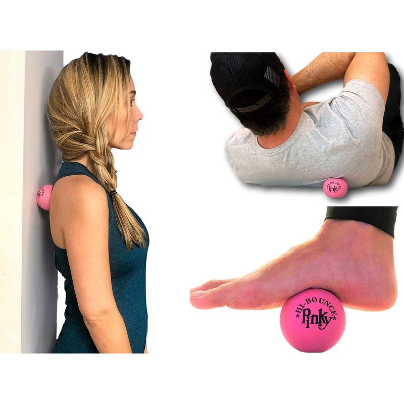 JA-RU High-Bounce Pinky Ball (6 Pack) Small Bouncy Rubber Balls