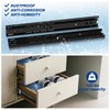 Ubisin Full Extension Ball Bearing Drawer Slides 12 Inch Side